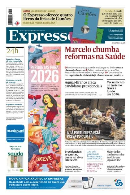 Expresso + Ideias + Economia + E – 2/01/2026