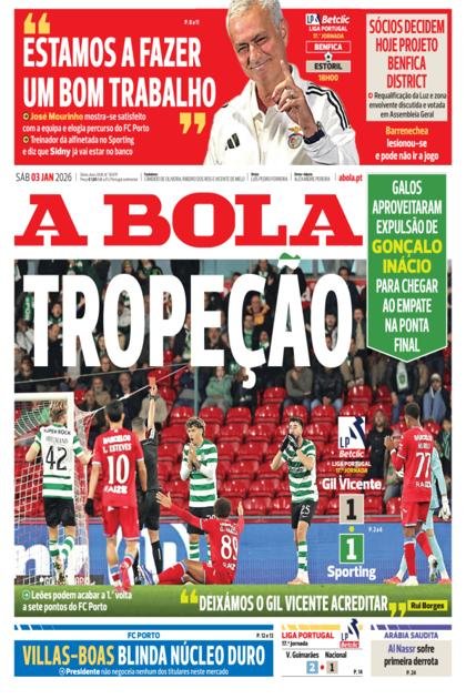 A Bola – 3/01/2026