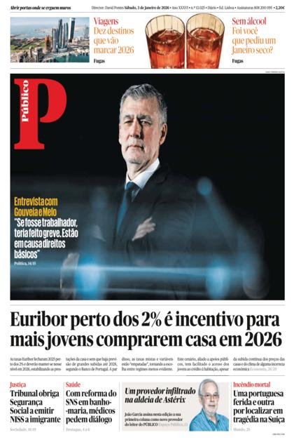 Público LX – 3/01/2026