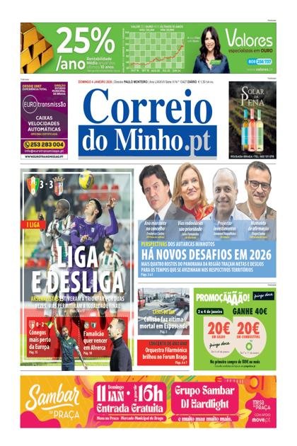 Correio do Minho – 4/01/2026