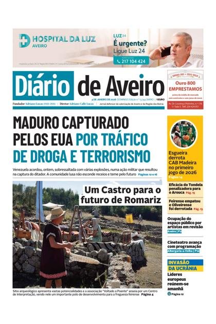 Diário de Aveiro – 4/01/2026