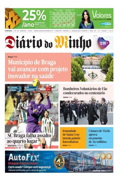 Diário do Minho – 4/01/2026