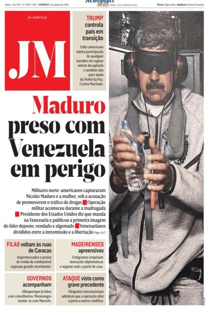 Jornal da Madeira – 4/01/2026