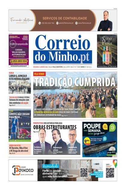 Correio do Minho – 5/01/2026