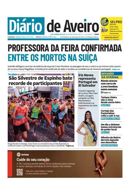 Diário de Aveiro – 5/01/2026