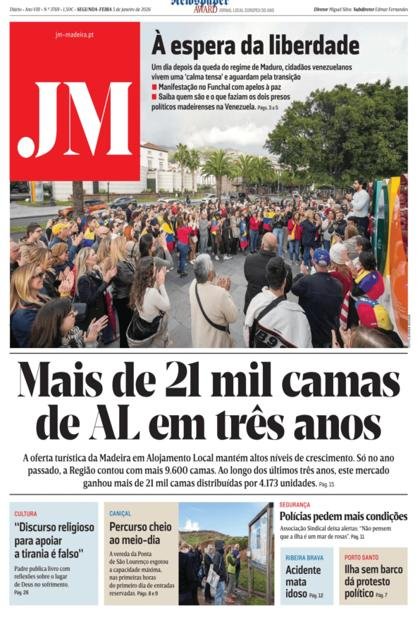 Jornal da Madeira – 5/01/2026