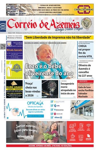 Correio de Azeméis – 6/01/2026