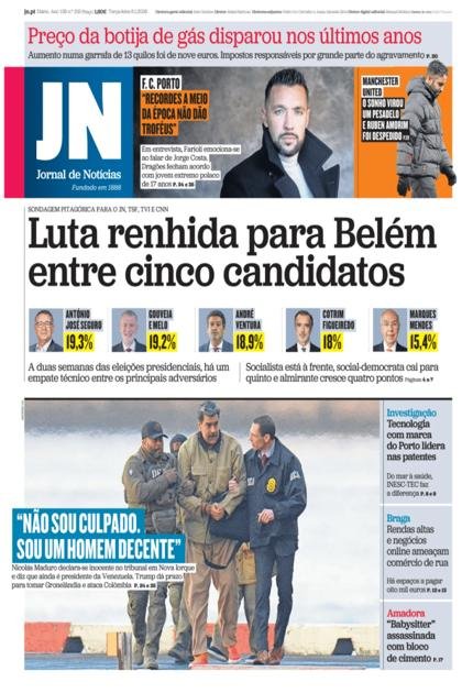 Jornal de Notícias – 6/01/2026