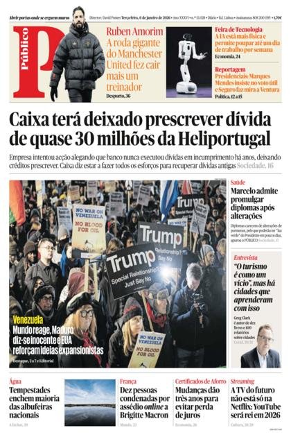 Público LX – 6/01/2026