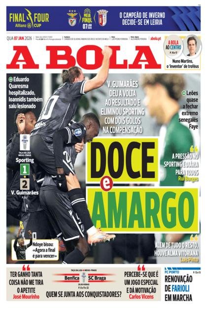A Bola – 7/01/2026