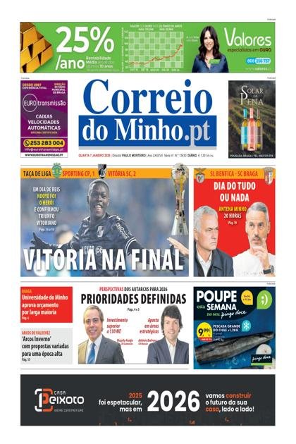 Correio do Minho – 7/01/2026