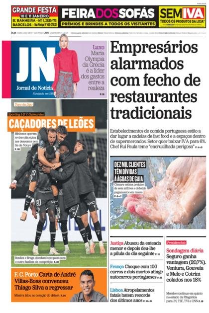 Jornal de Notícias – 7/01/2026