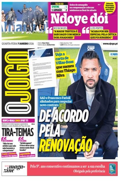 O Jogo – 7/01/2026