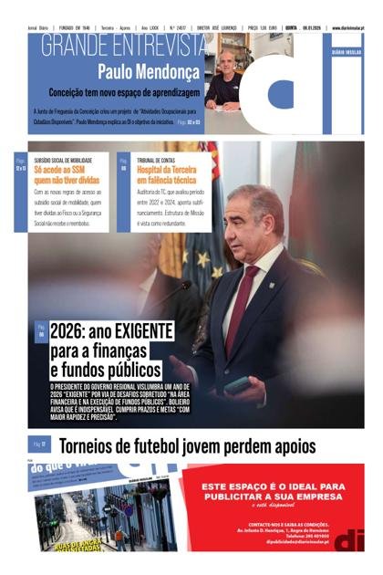Diário Insular – 8/01/2026