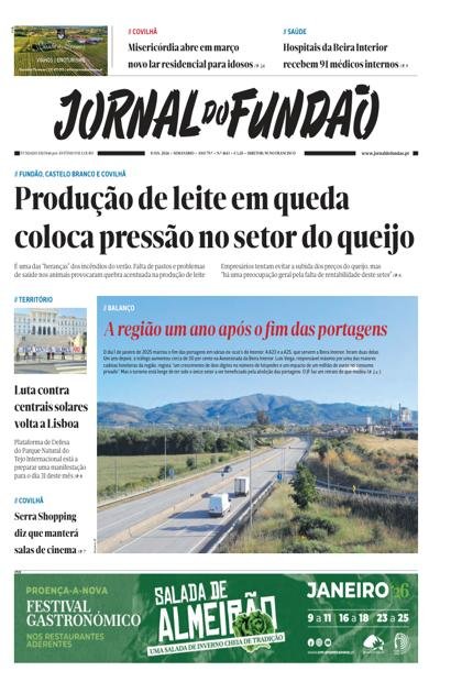 Jornal do Fundão – 8/01/2026