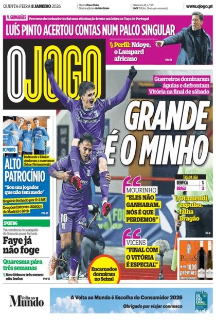 O Jogo – 8/01/2026