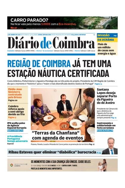 Diário de Coimbra – 9/01/2026
