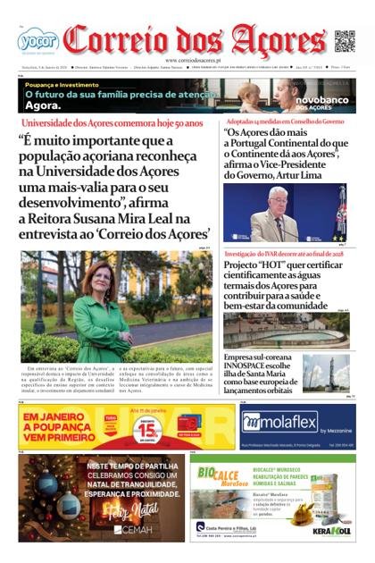 orreio dos Açores – 9/01/2026