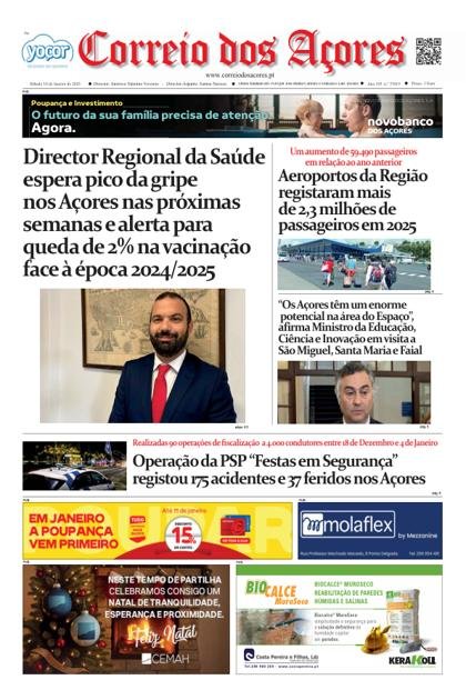 Correio dos Açores – 10/01/2026