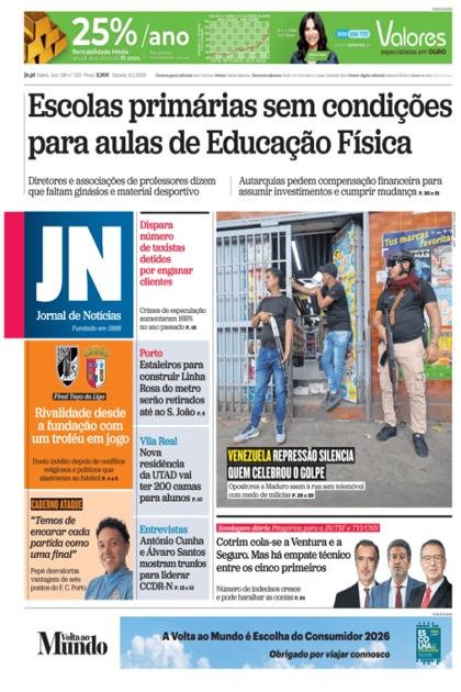 Jornal de Notícias – 10/01/2026