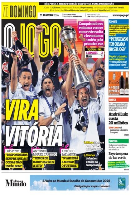 O Jogo – 11/01/2026