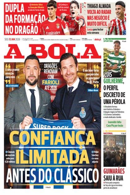 A Bola – 12/01/2026