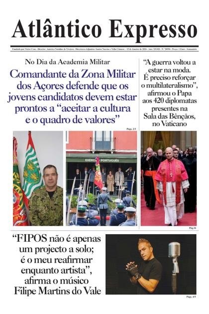 Atlântico Expresso – 12/01/2026