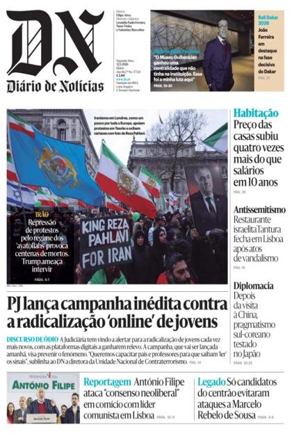 Diário de Notícias – 12/01/2026