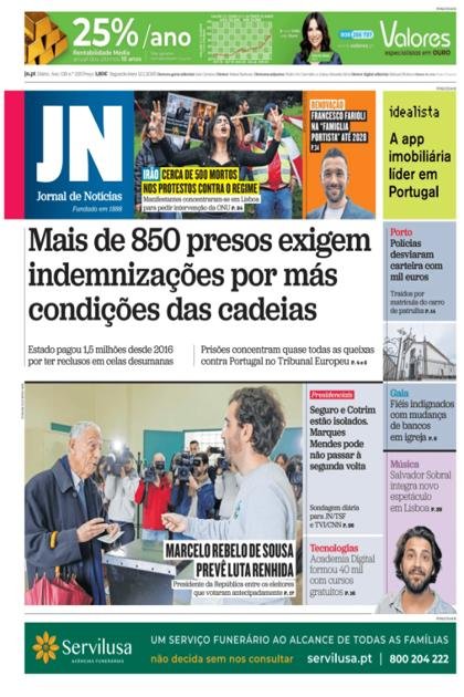 Jornal de Notícias – 12/01/2026