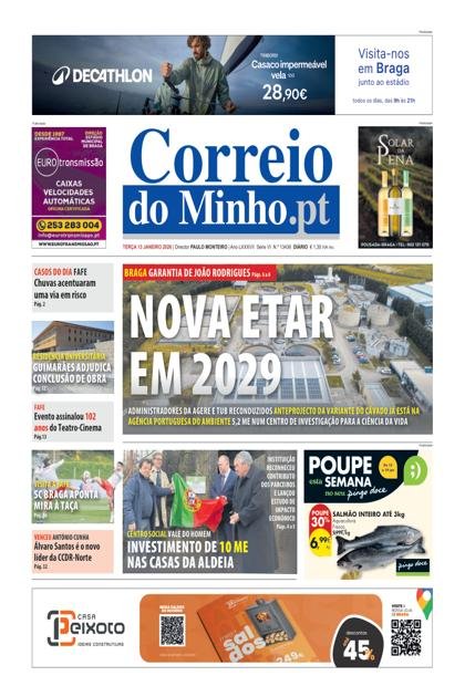Correio do Minho – 13/01/2026