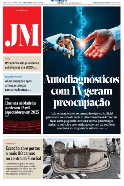 Jornal da Madeira – 13/01/2026