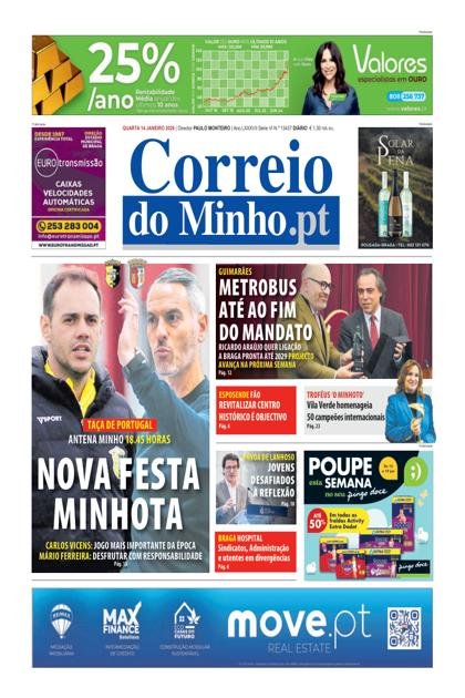 Correio do Minho – 14/01/2026