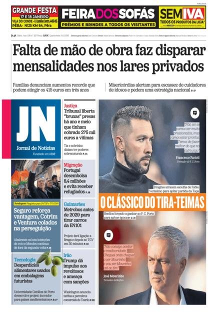Jornal de Notícias – 14/01/2026