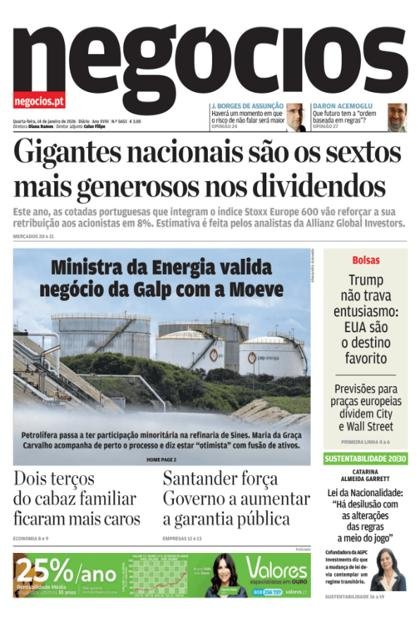 Negócios – 14/01/2026