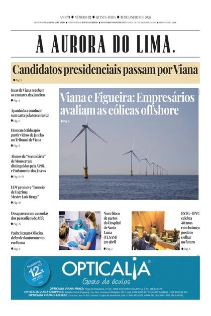 A Aurora do Lima – 15/01/2026