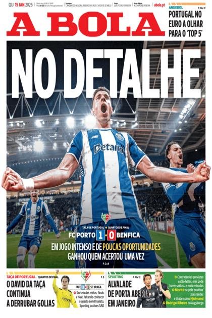 A Bola – 15/01/2026