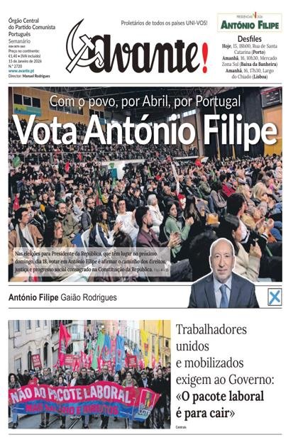 Avante! – 15/01/2026