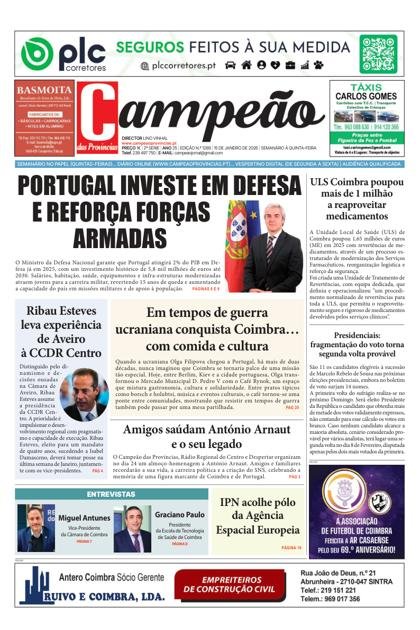 Campeão das Províncias – 15/01/2026