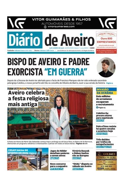 Diário de Aveiro – 15/01/2026