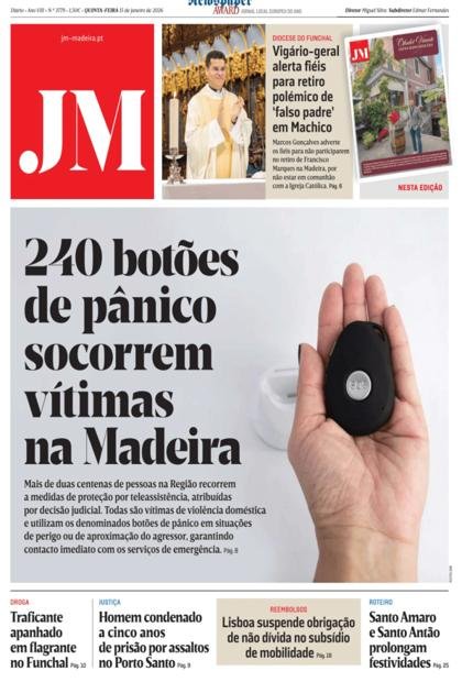 Jornal da Madeira – 15/01/2026