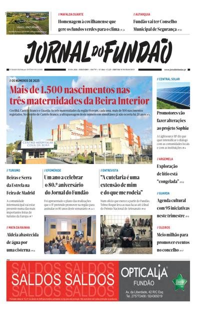 Jornal do Fundão – 15/01/2026