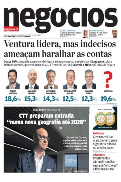 Negócios – 15/01/2026