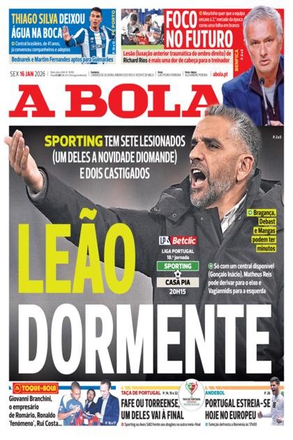 A Bola – 16/01/2026