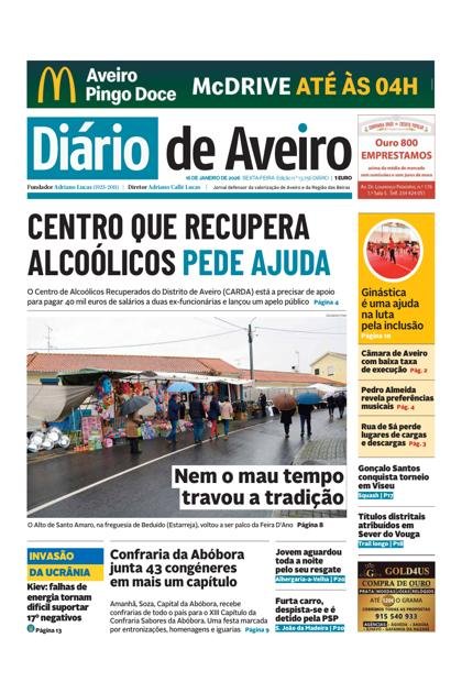 Diário de Aveiro – 16/01/2026