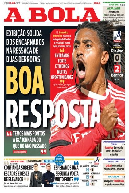 A Bola – 18/01/2026