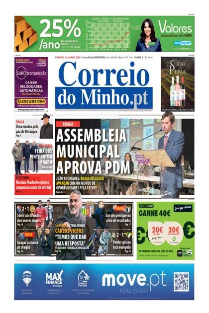 Correio do Minho – 18/01/2026