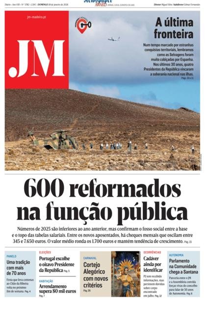 Jornal da Madeira – 18/01/2026