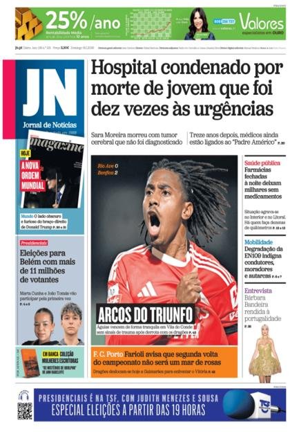 Jornal de Notícias – 18/01/2026