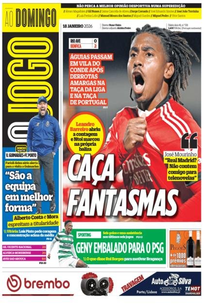 O Jogo – 18/01/2026