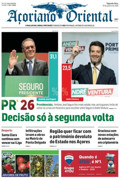 Açoriano Oriental – 19/01/2026